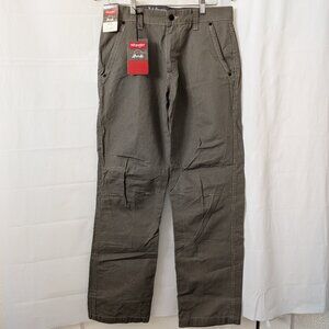 Wrangler ATG Pants Mens 32x32 Outdoor All Terrain Gear Hiking Brown Outdoors Ser